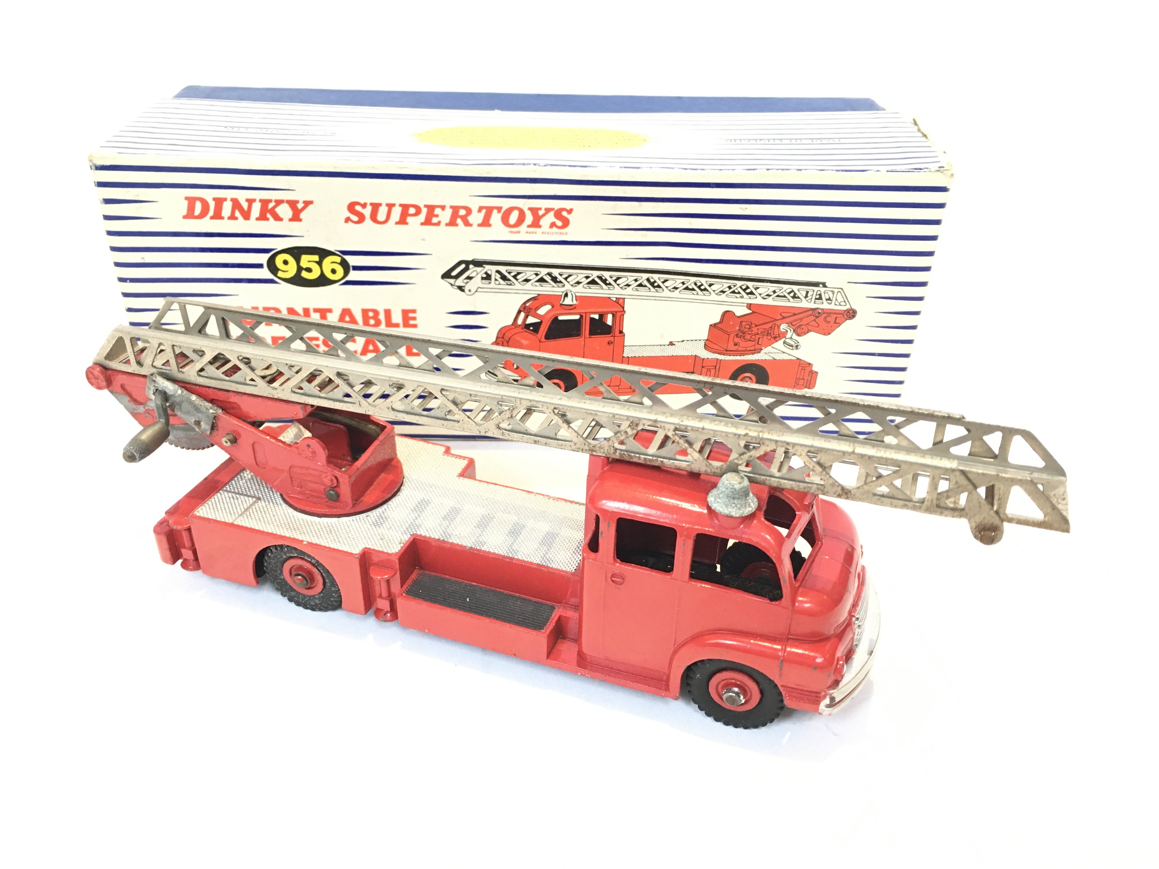 A Boxed Dinky Supertoys Turntable Fire Escape #956