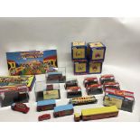 Collection of circus themed model vehicles by Oxfo