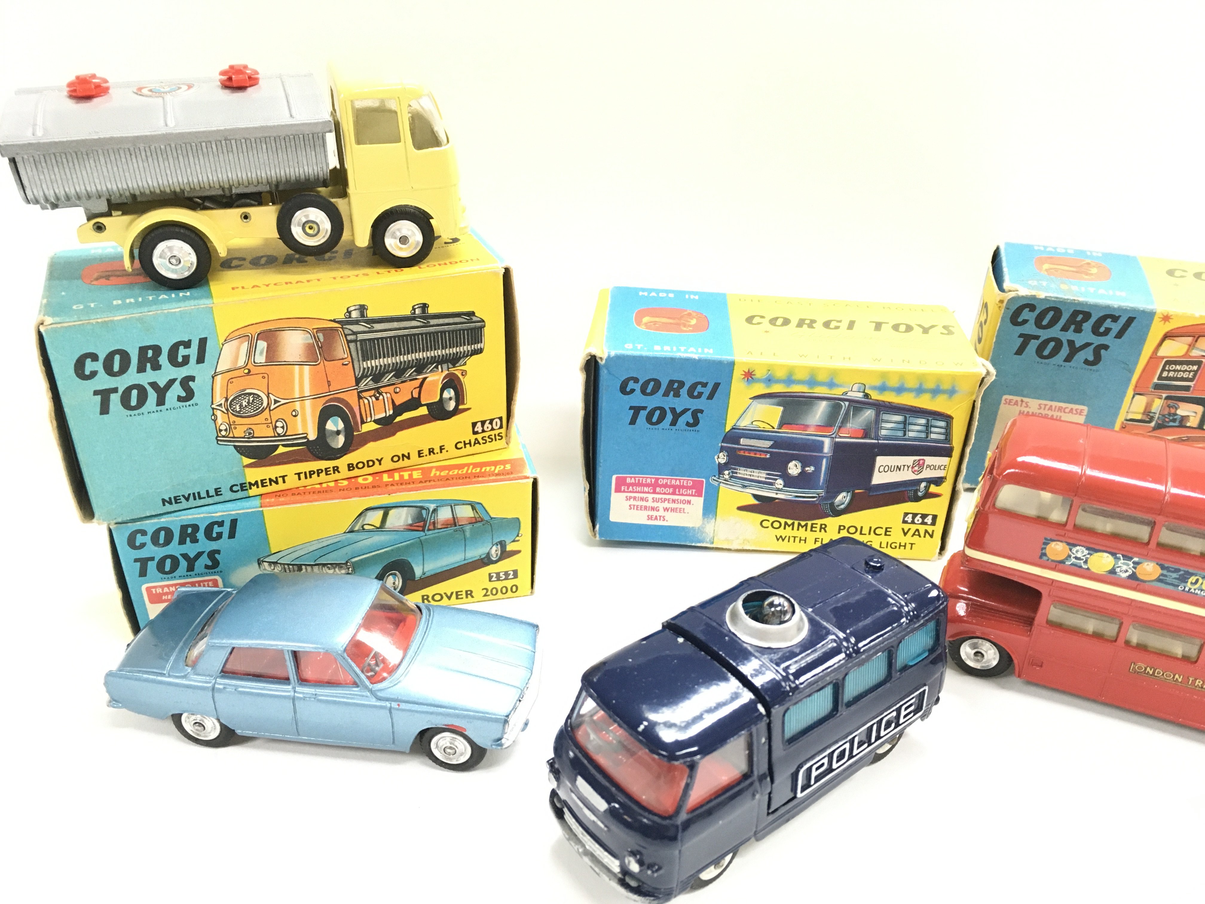 4 X Boxed Corgi Vehicles. A Neville Cement Tipper - Image 2 of 3