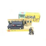 A Boxed Corgi B.M.C. Mini Police Van With Tracker