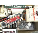 A Box Containing Various Boxed Die-Cast. No Reserv