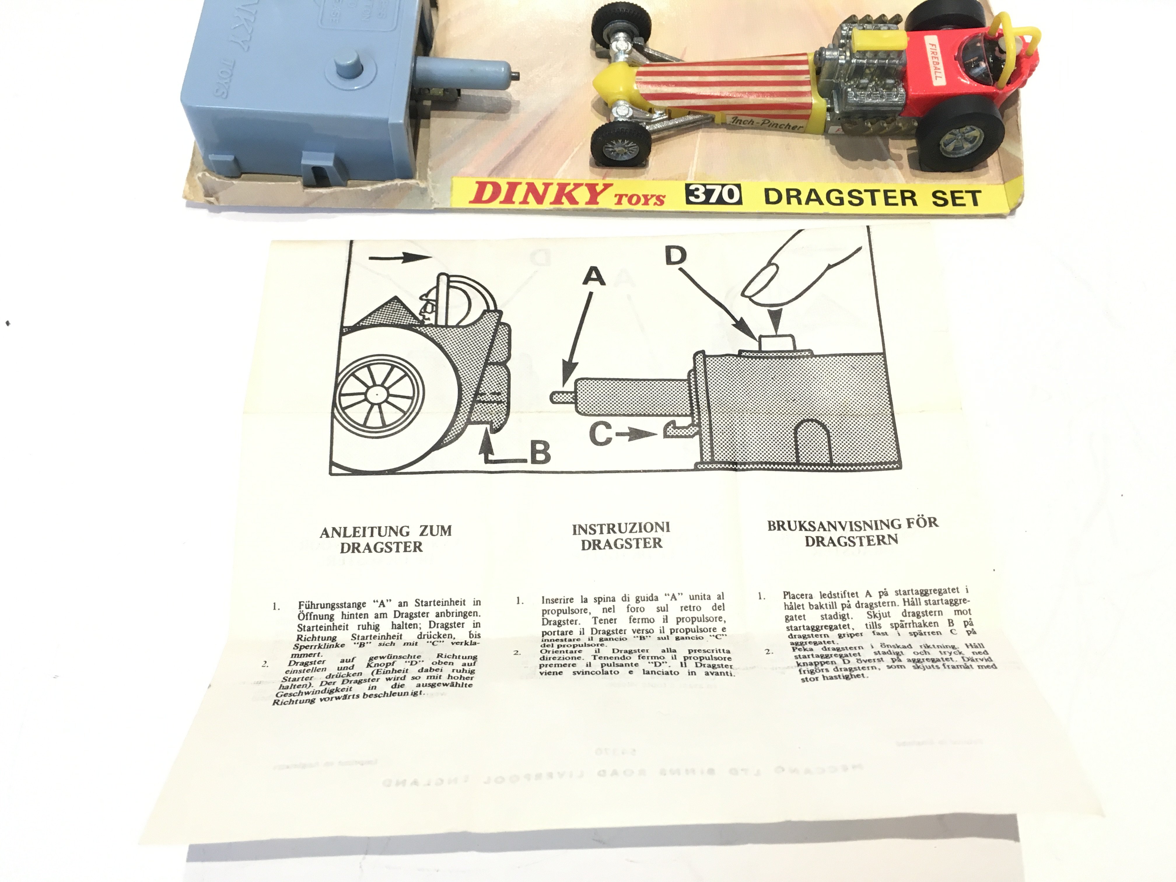 A Boxed Dinky Dragster Set #370 - Image 3 of 4