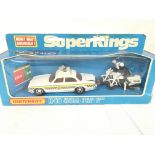 A Boxed Superkings Jaguar XJ/12 Police Set. # K-66