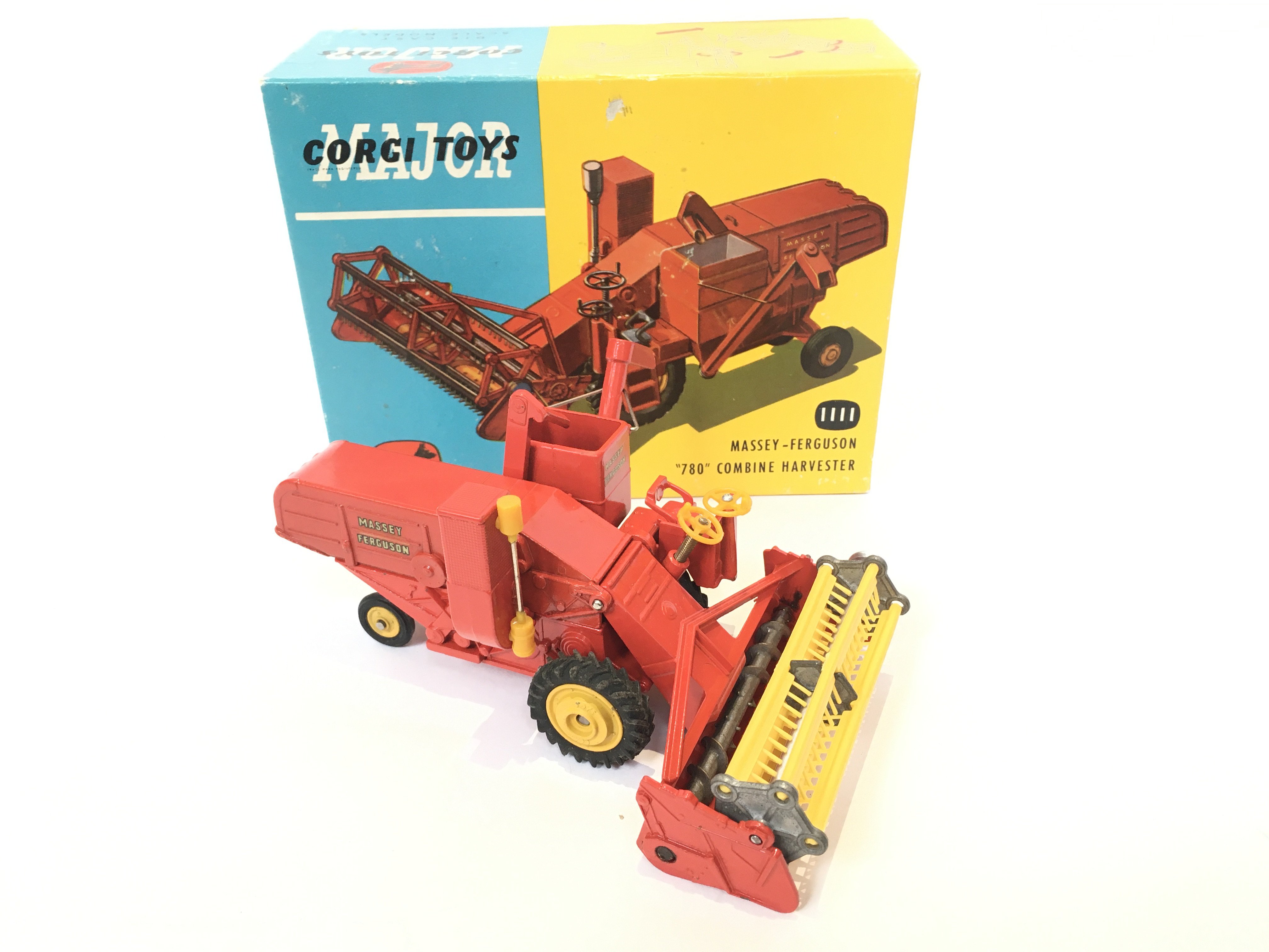 A Boxed Corgi Massey Ferguson 780 Combine Harveste