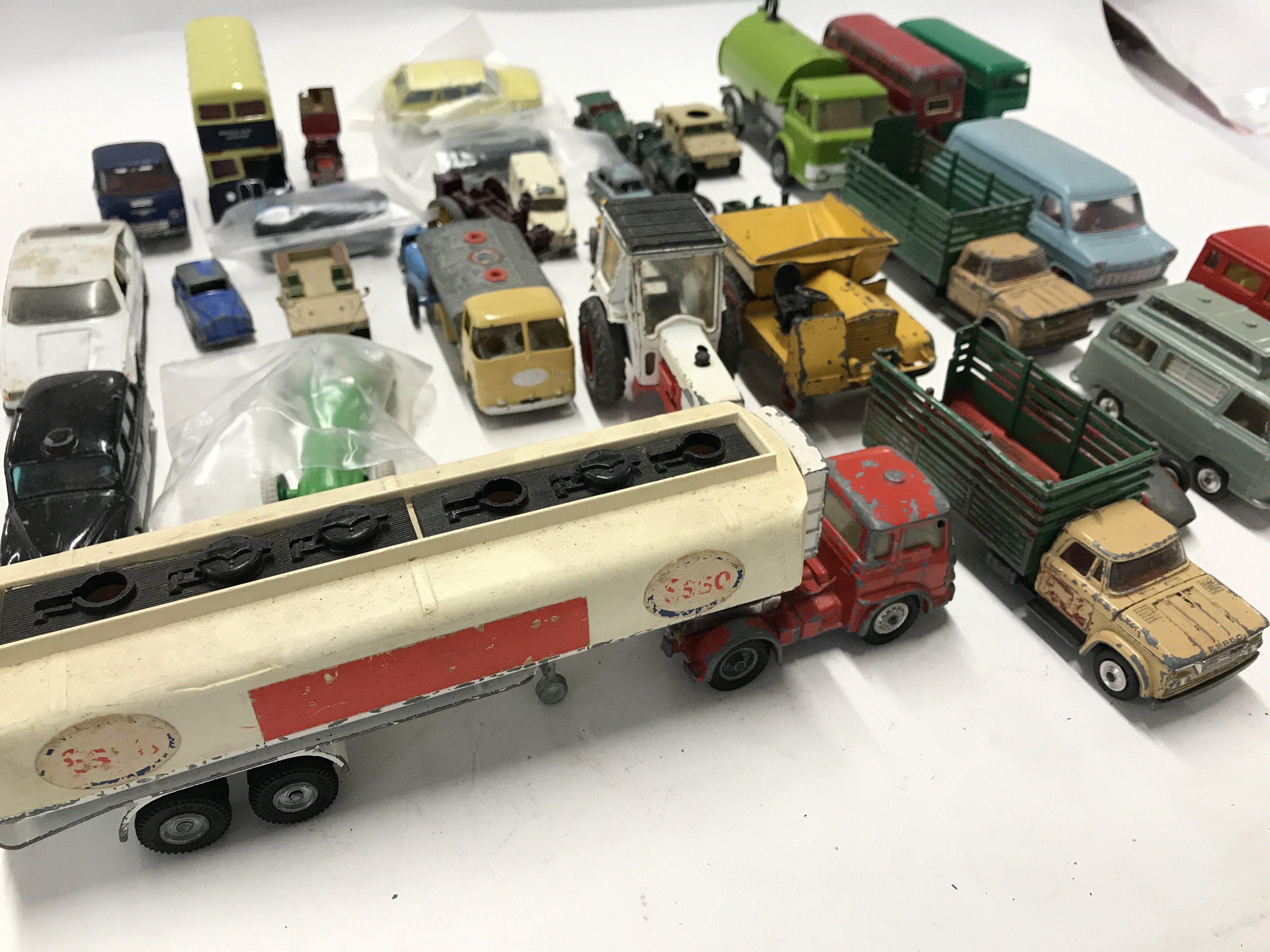 Collection of various loose playworn model vehicles including corgi.dinky and lesney - Image 3 of 3