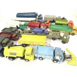 A Collection of Playworn Dinky. Solido. Vehicles.