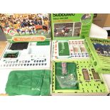 Three subbuteo games (may not be complete).