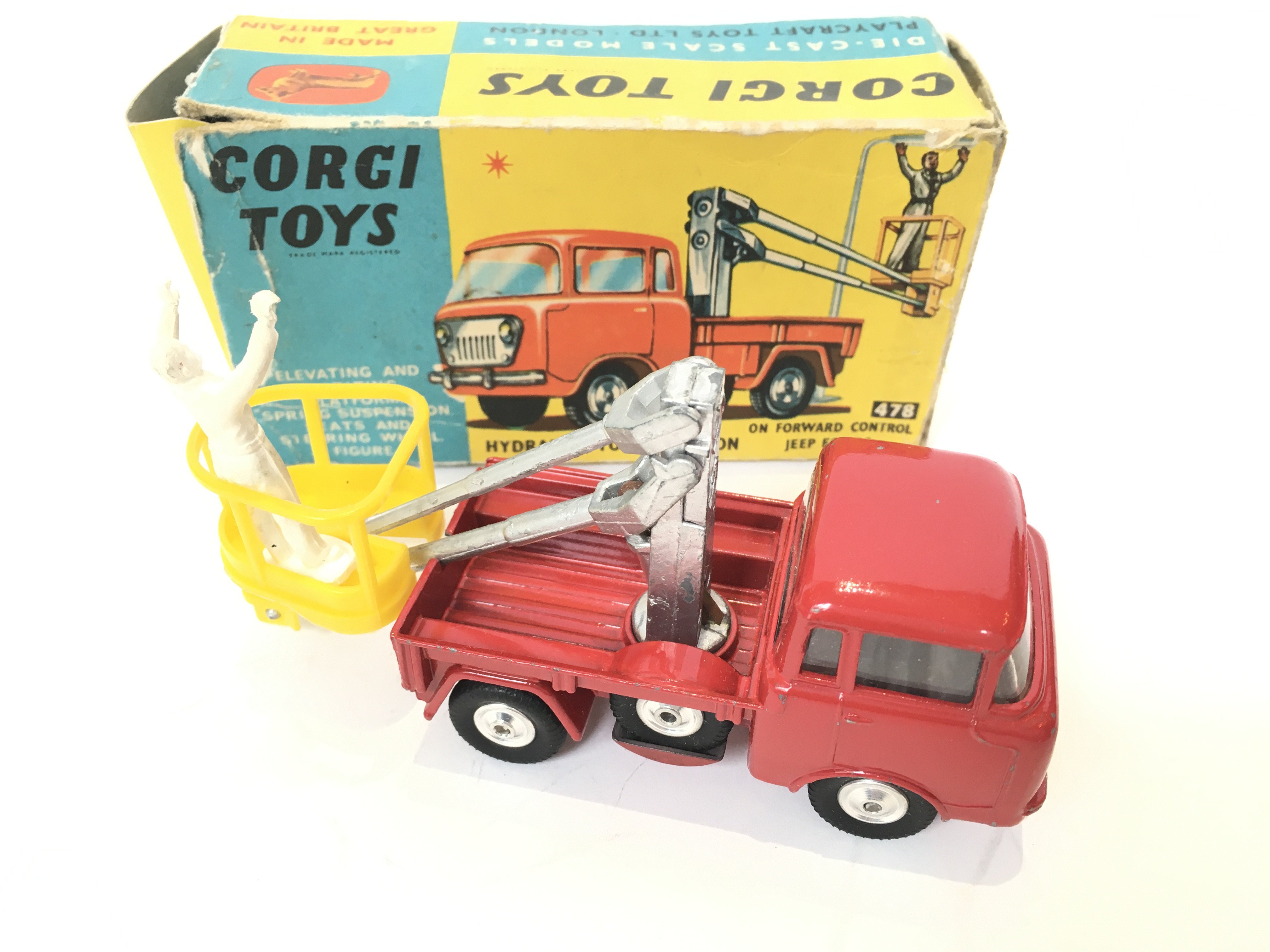 A Boxed Corgi Hydraulic Tower Wagon #478. - Image 2 of 2