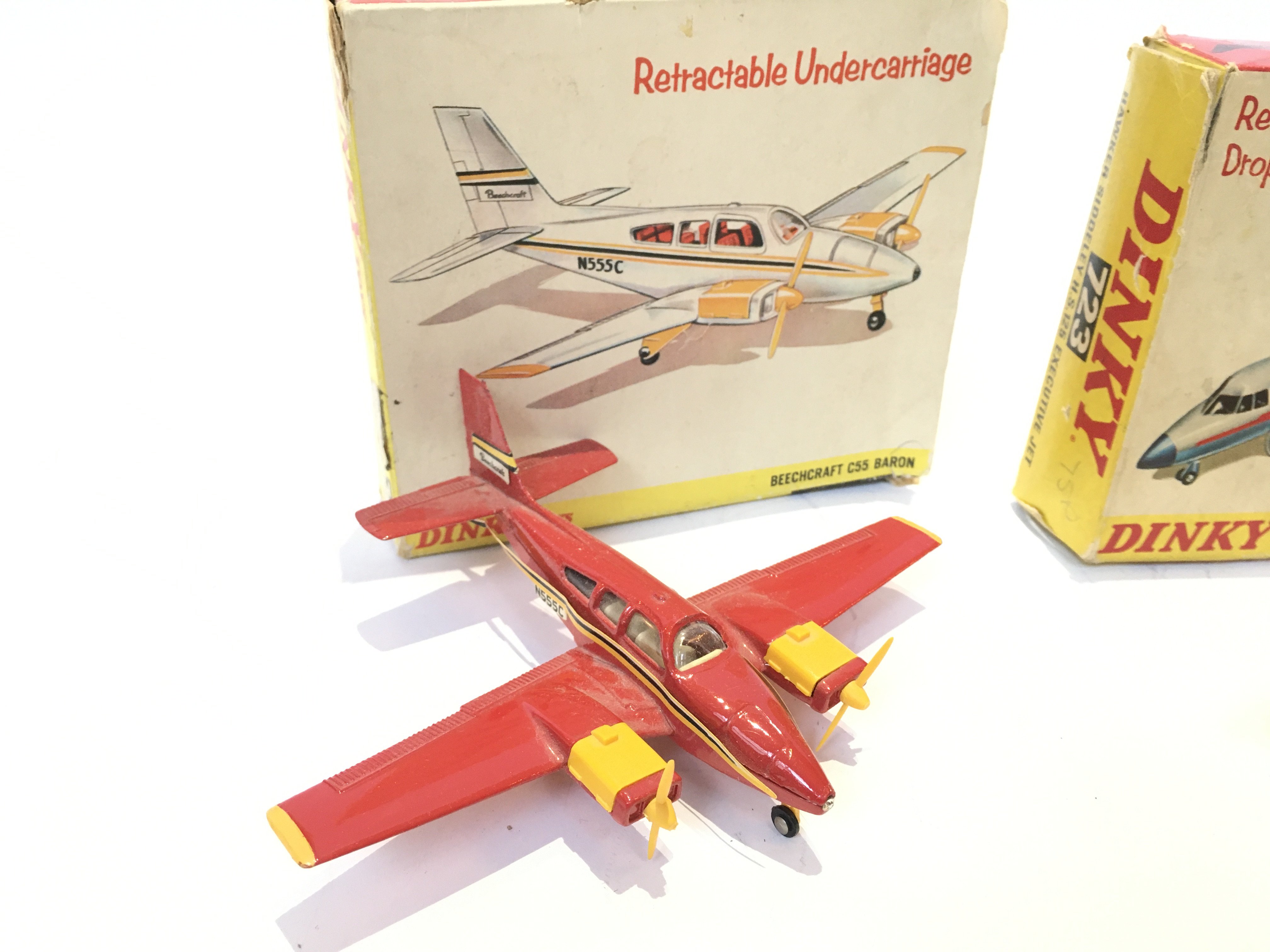 A Boxed Dinky Beechcraft C55 Baron #715. And a Haw - Image 3 of 3