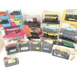 A box Containing a Collection of Various Die- Cast