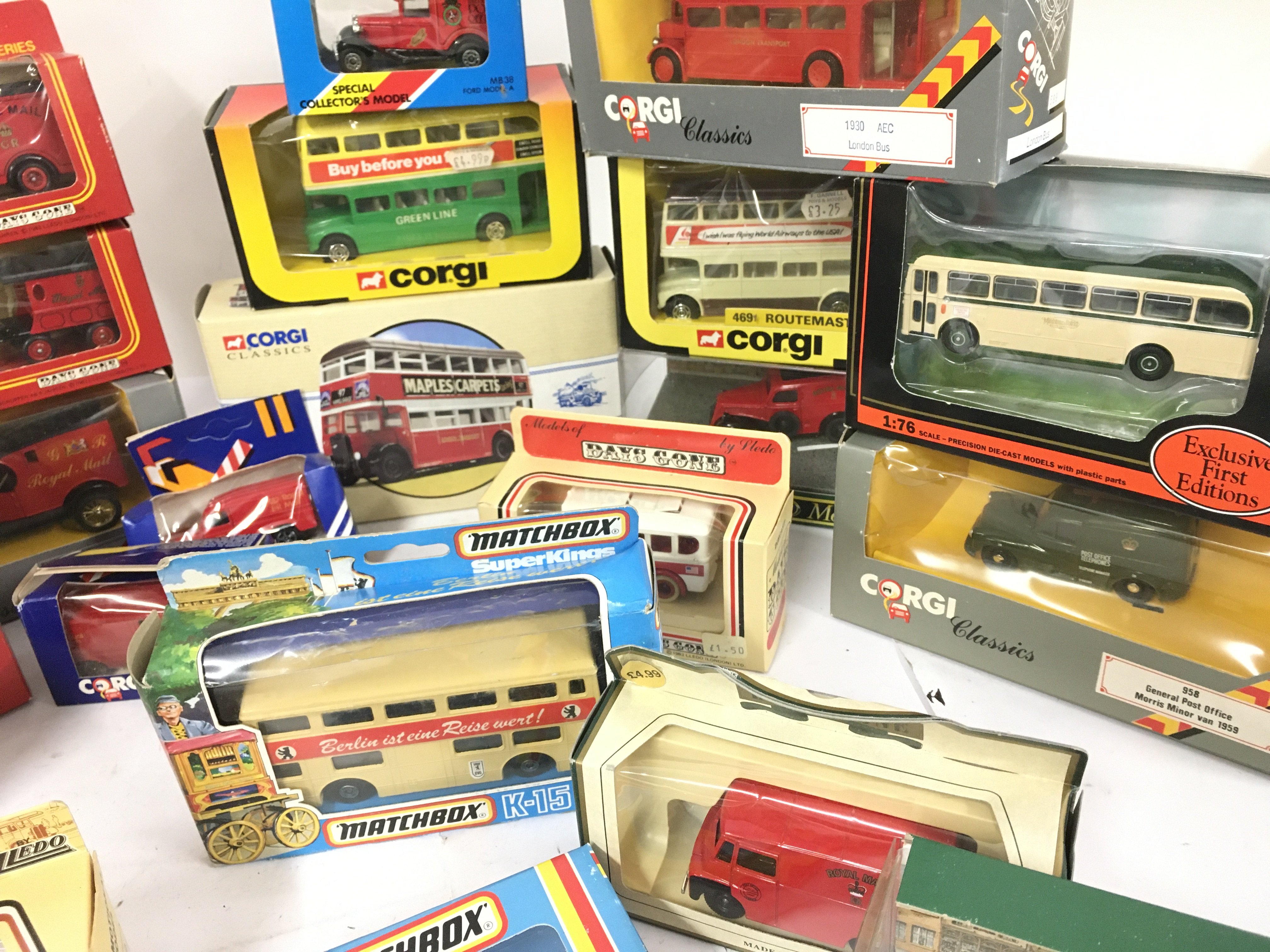 A Collection of Boxed Die-Cast Buses and Vans etc. - Image 3 of 5