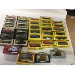 Collection of 35 boxed dicast model cars from the Days Gone sieries and the Shell Classic Sports car