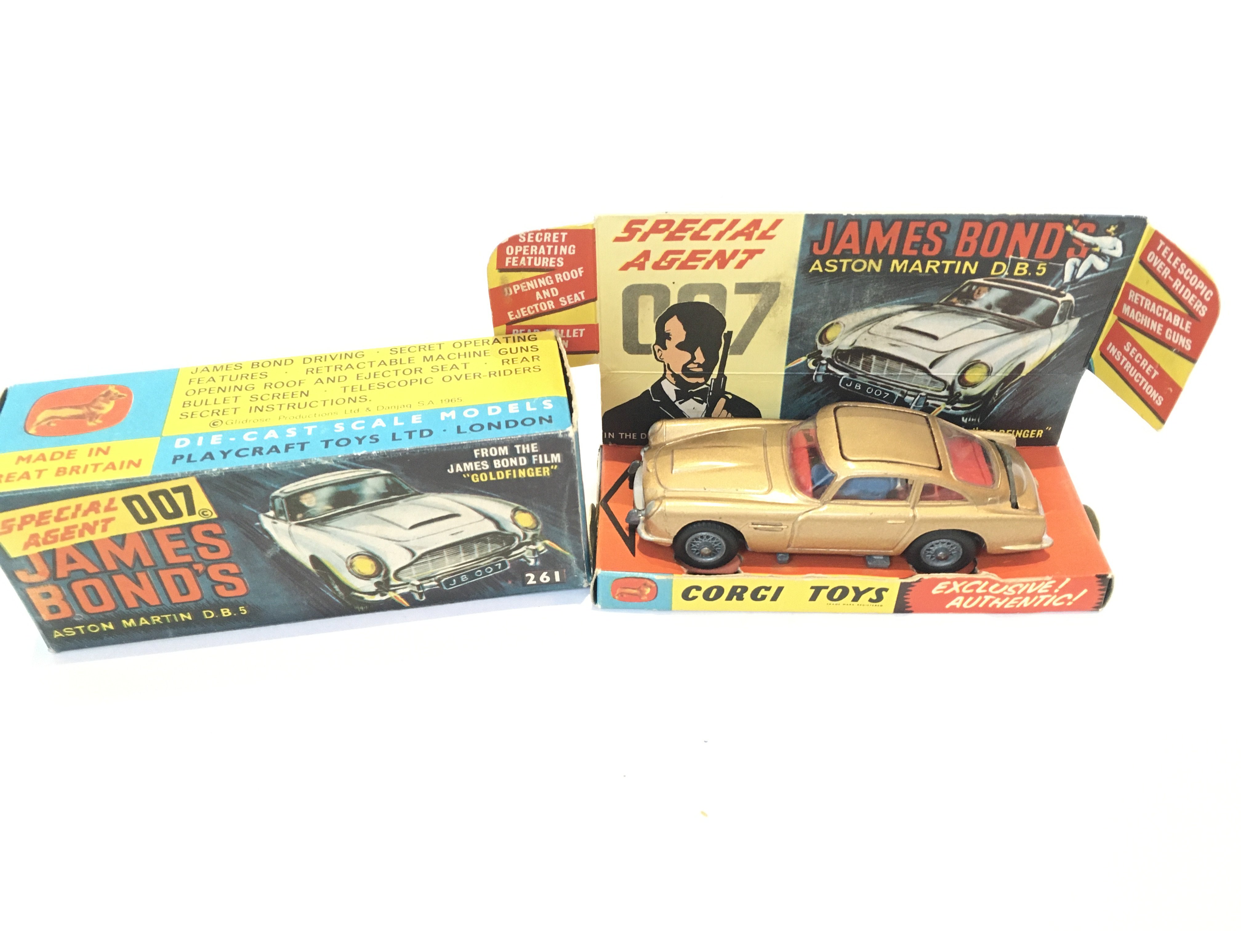 A Boxed Corgi James Bond Aston Martin D.B.5. #261