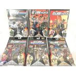 A Collection of G.I. Joe Sealed Comic Packs.