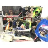 A Collection of Various Star Wars Sets and Figures