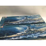 Revell model kits. Battleship USS New Jersey. 1.35