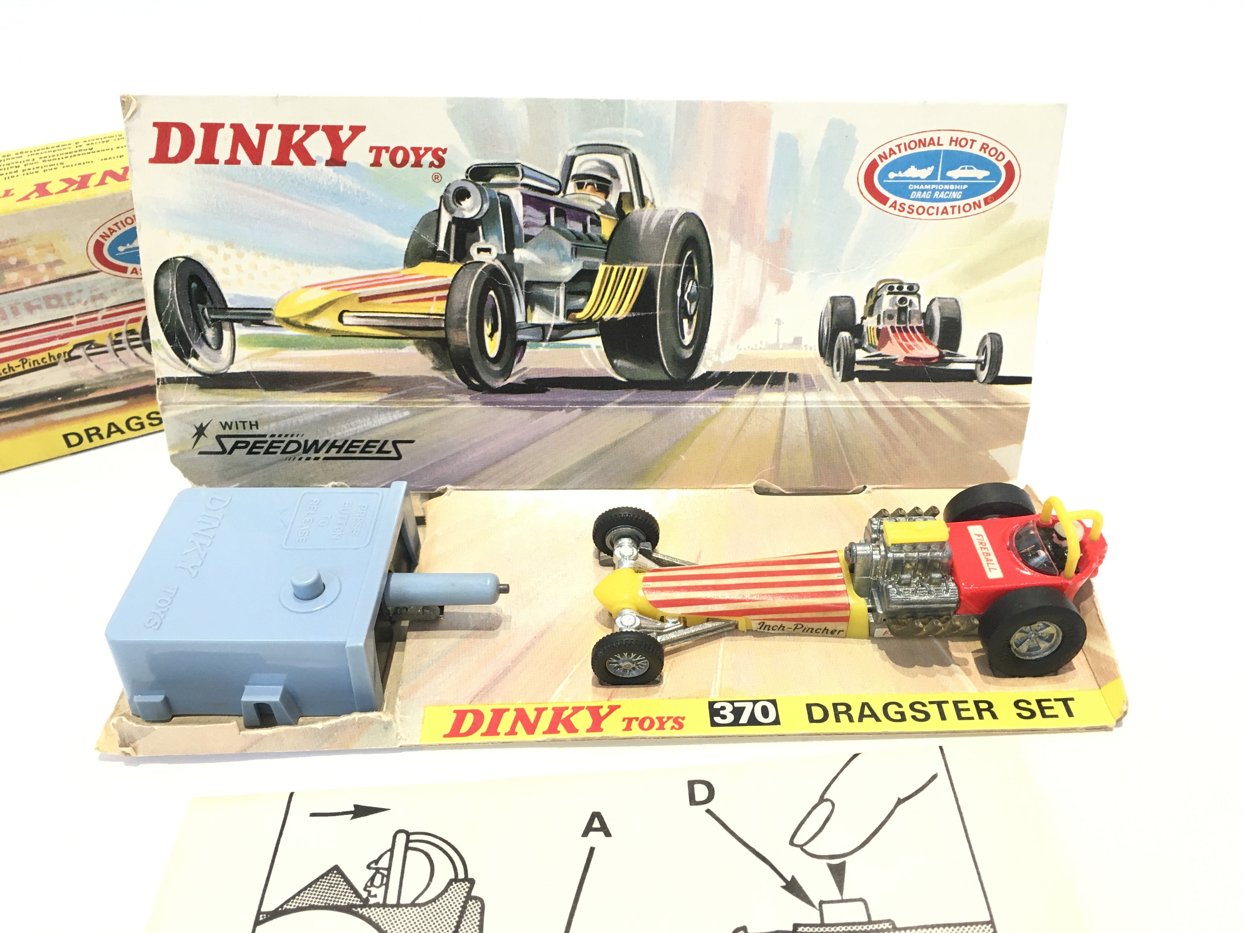 A Boxed Dinky Dragster Set #370 - Image 2 of 4