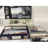 Collection of boxed diecast model sets by Corgi and Matchbox. Consisting of Their Finest Hour..