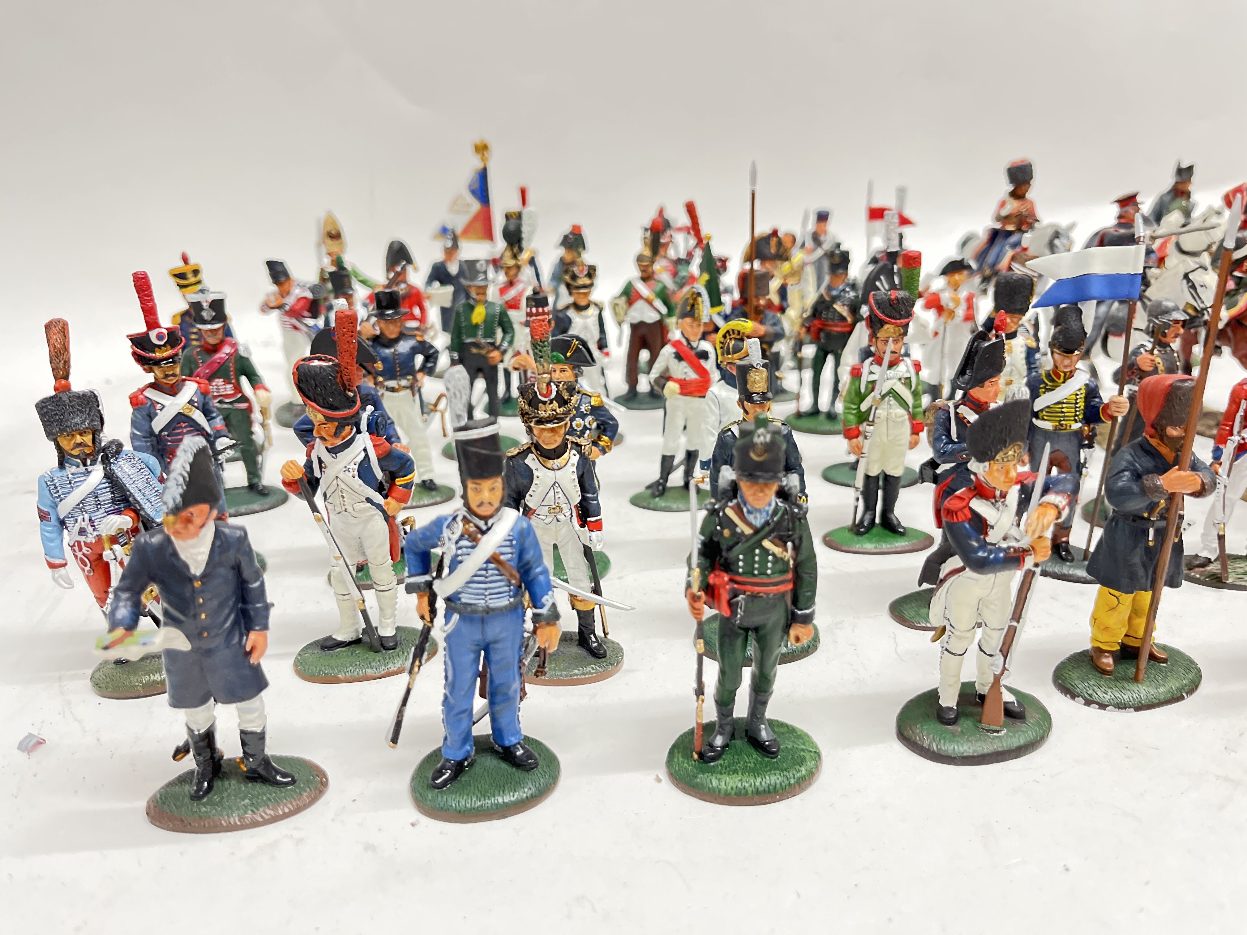 A collection of various delprado lead figures. - Image 2 of 4