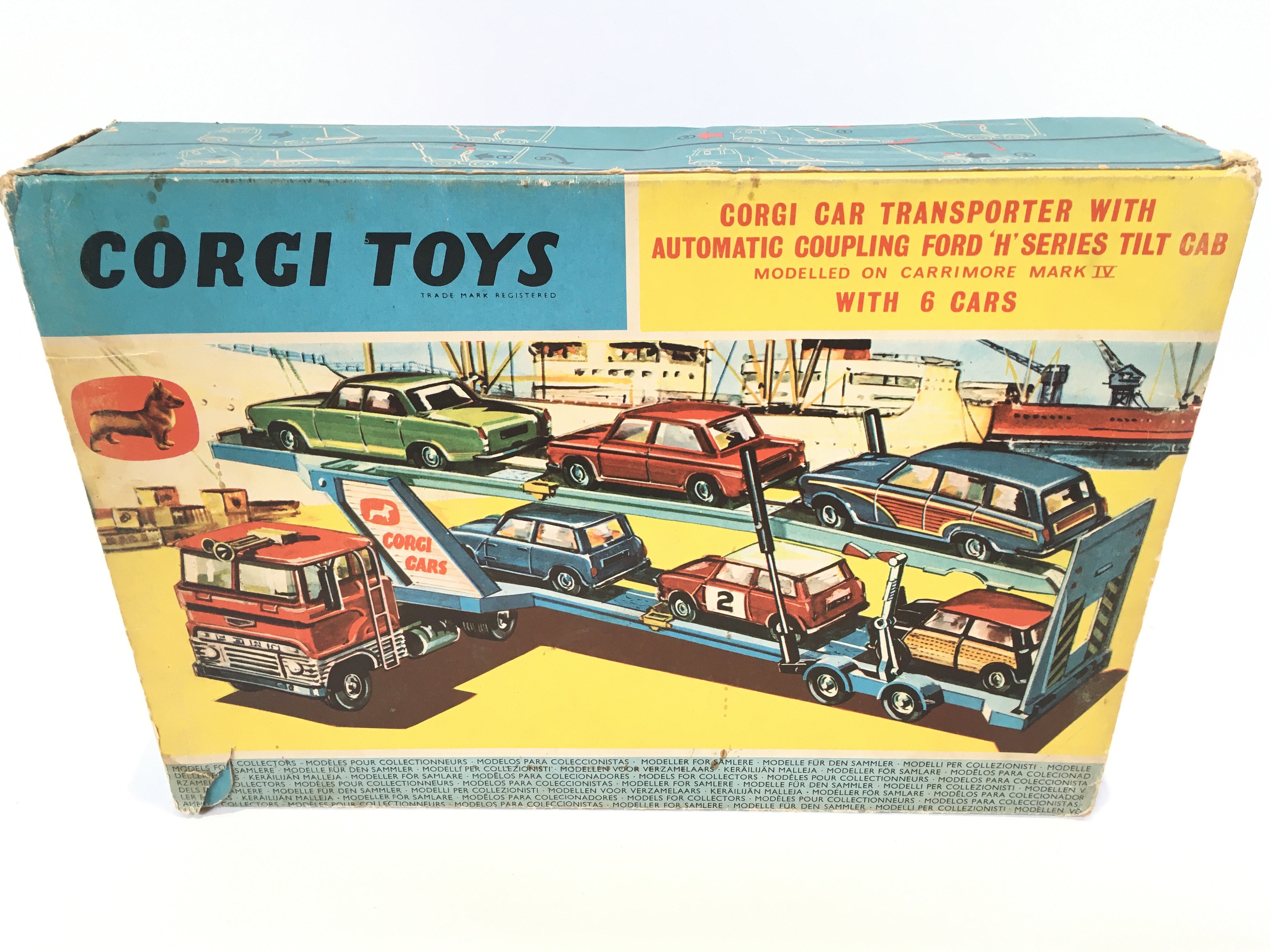 A Boxed Corgi Gift Set #48. Car Transporter with 6 - Image 2 of 3