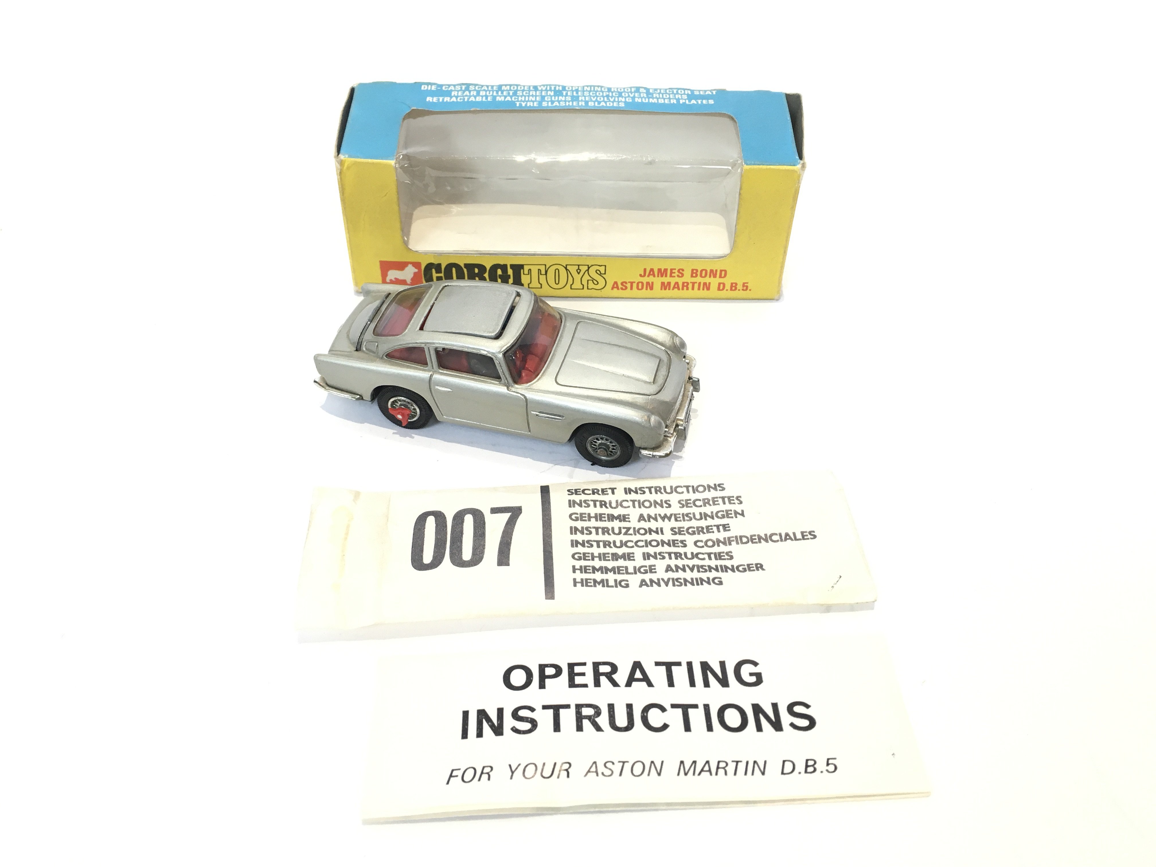 A Boxed Corgi James Bond Aston Martin D.B.5 # 270. - Image 2 of 4