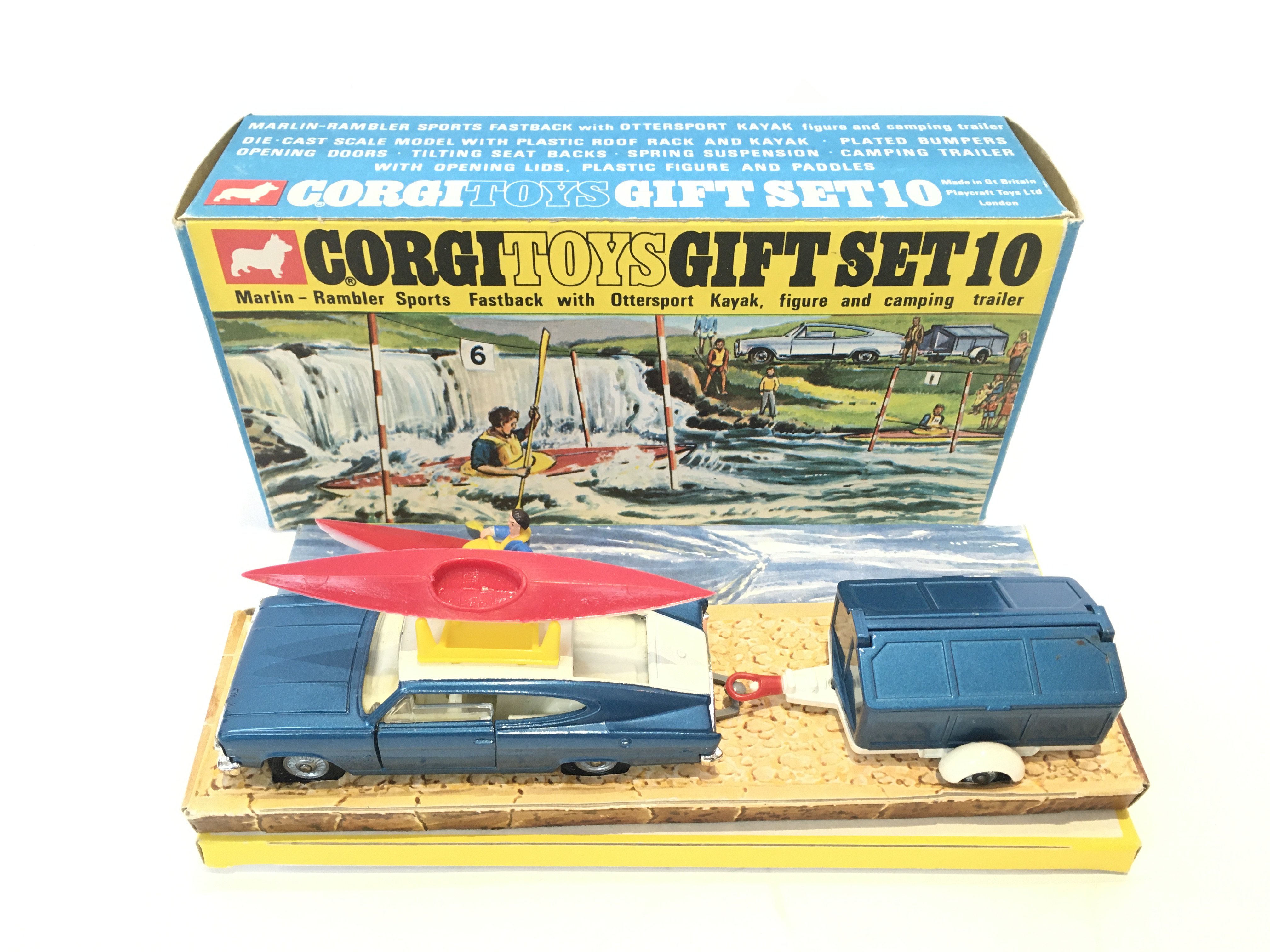 A Boxed Corgi Gift Set 10 Marlin Rambler Sports Fa - Image 2 of 2