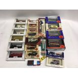 Collection of 22 model cars some at scale to suit
