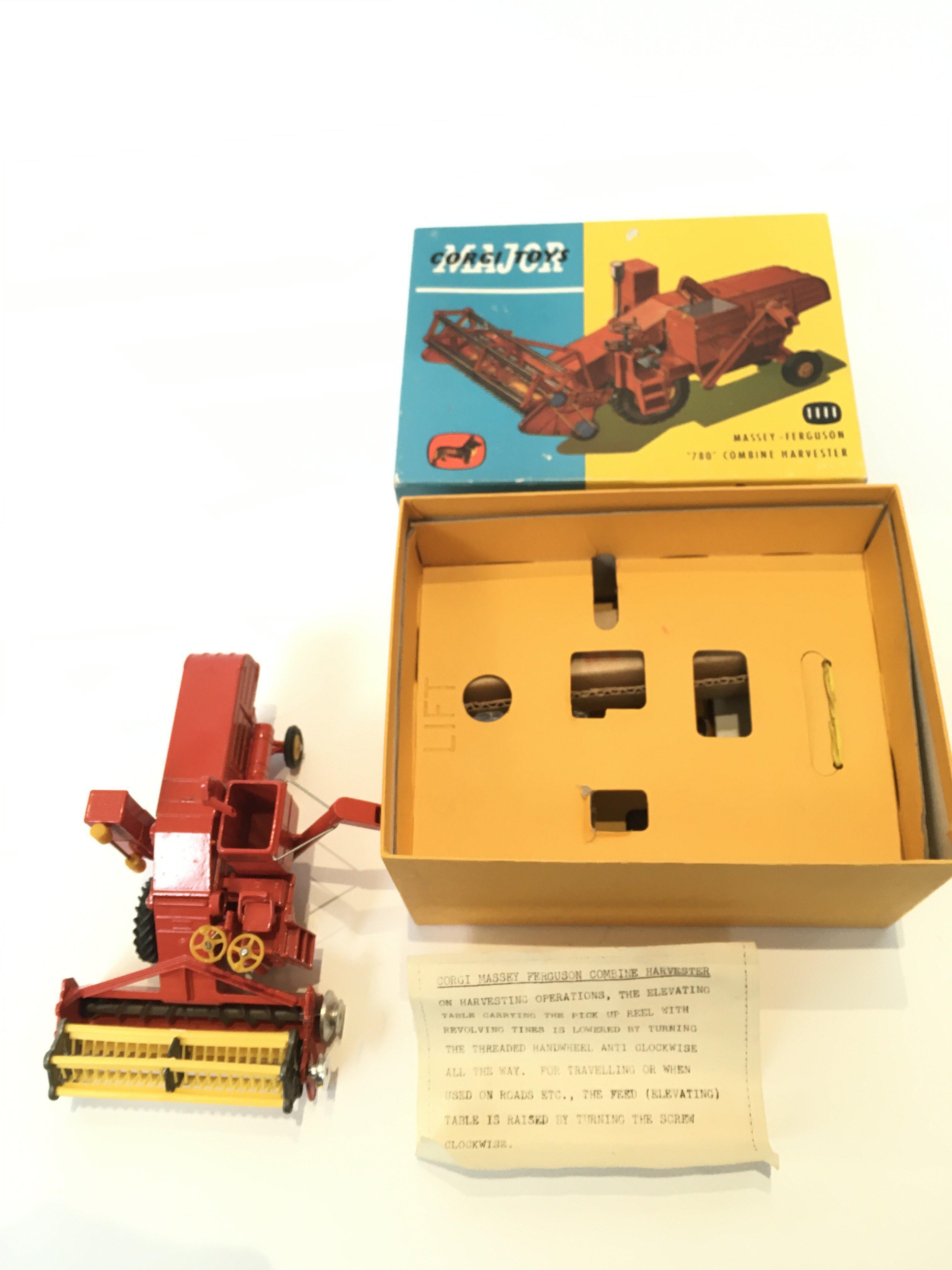 A Boxed Corgi Massey Ferguson 780 Combine Harveste - Image 3 of 4