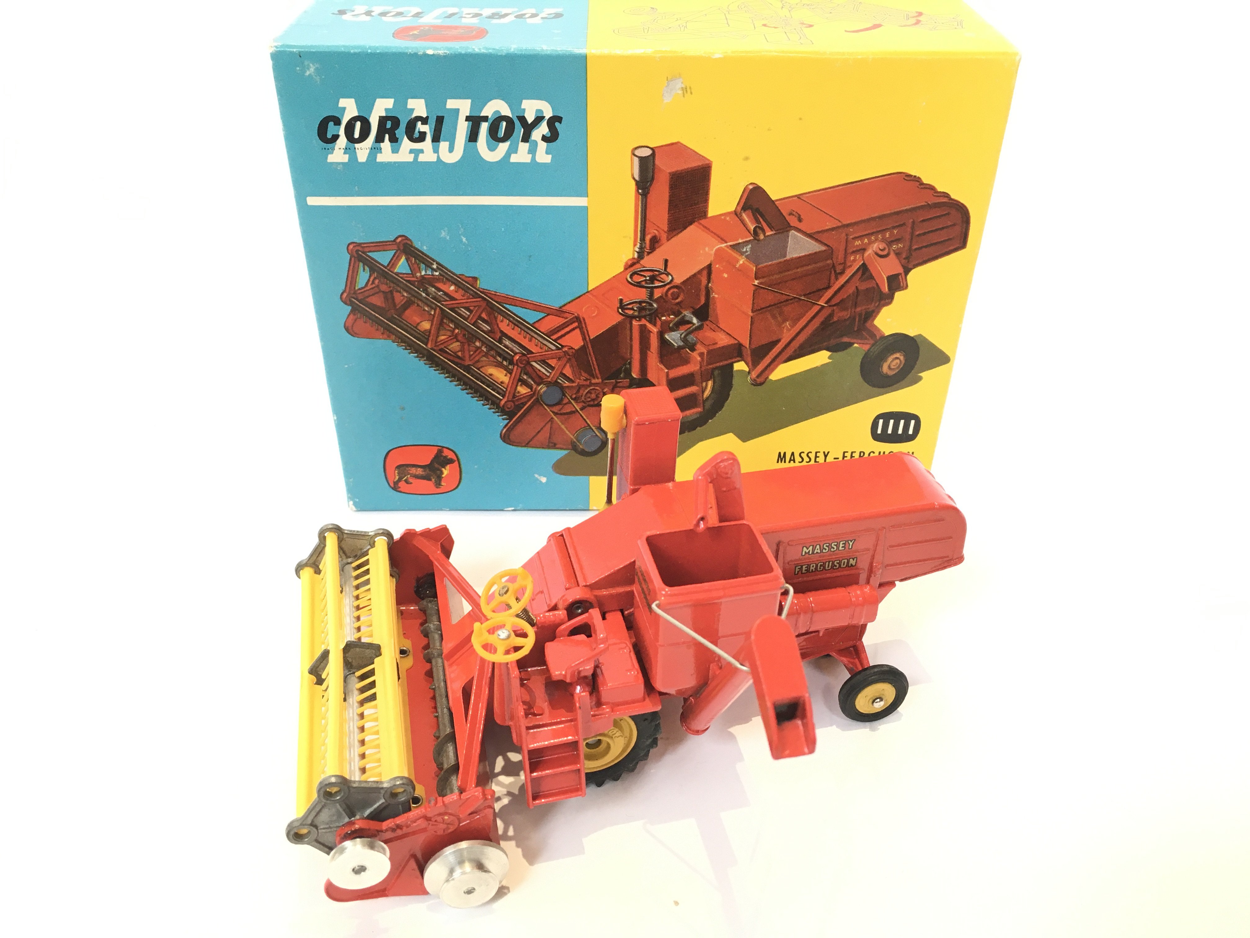 A Boxed Corgi Massey Ferguson 780 Combine Harveste - Image 2 of 4