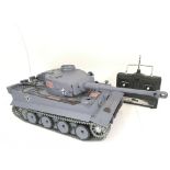 A Heng Long 1:16 Scale Battle Tank With Remote Con