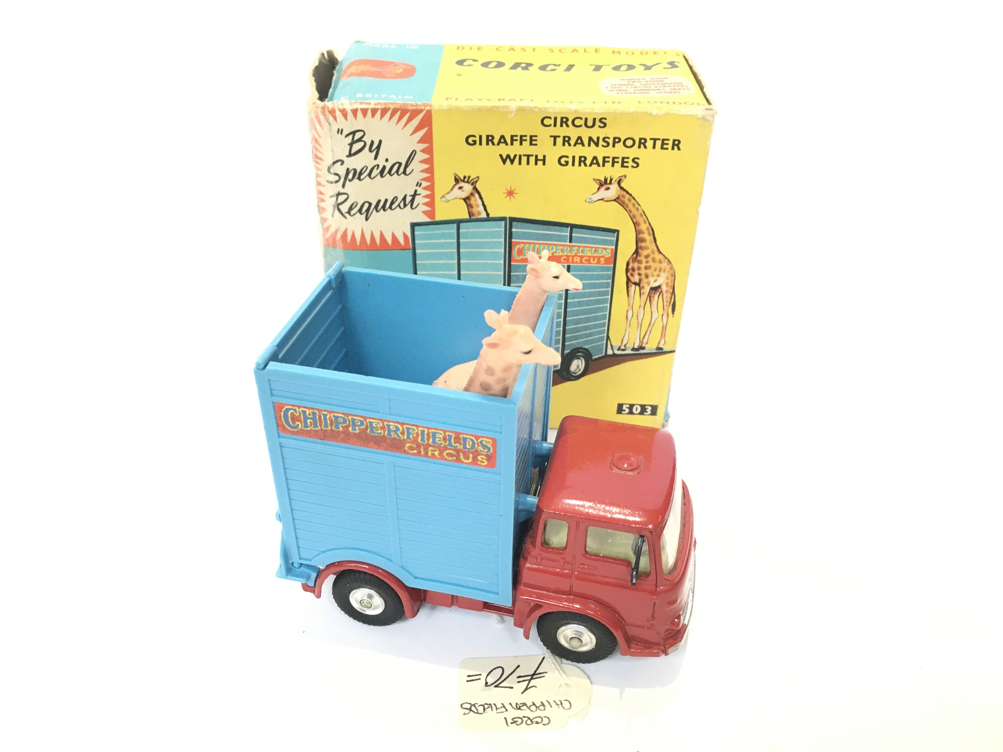 A Boxed Corgi Circus Giraffe Transporter With Gira - Image 2 of 3