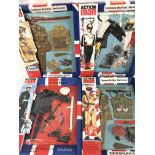 4 Boxed Action Man 40th Uniforms.(2).