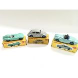 3 Boxed Dinky Vehicles. A Jaguar Type D Racing Car