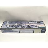 A boxed Trumpeter kit model of DKM Graf Zeppelin a