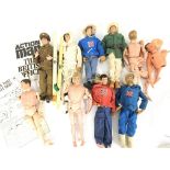 A Collection of Vintage Action Men and some access