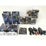 Collection of various Batman items including funky