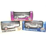 3 X Welly Toys Back To The Future Delorean Time Ma