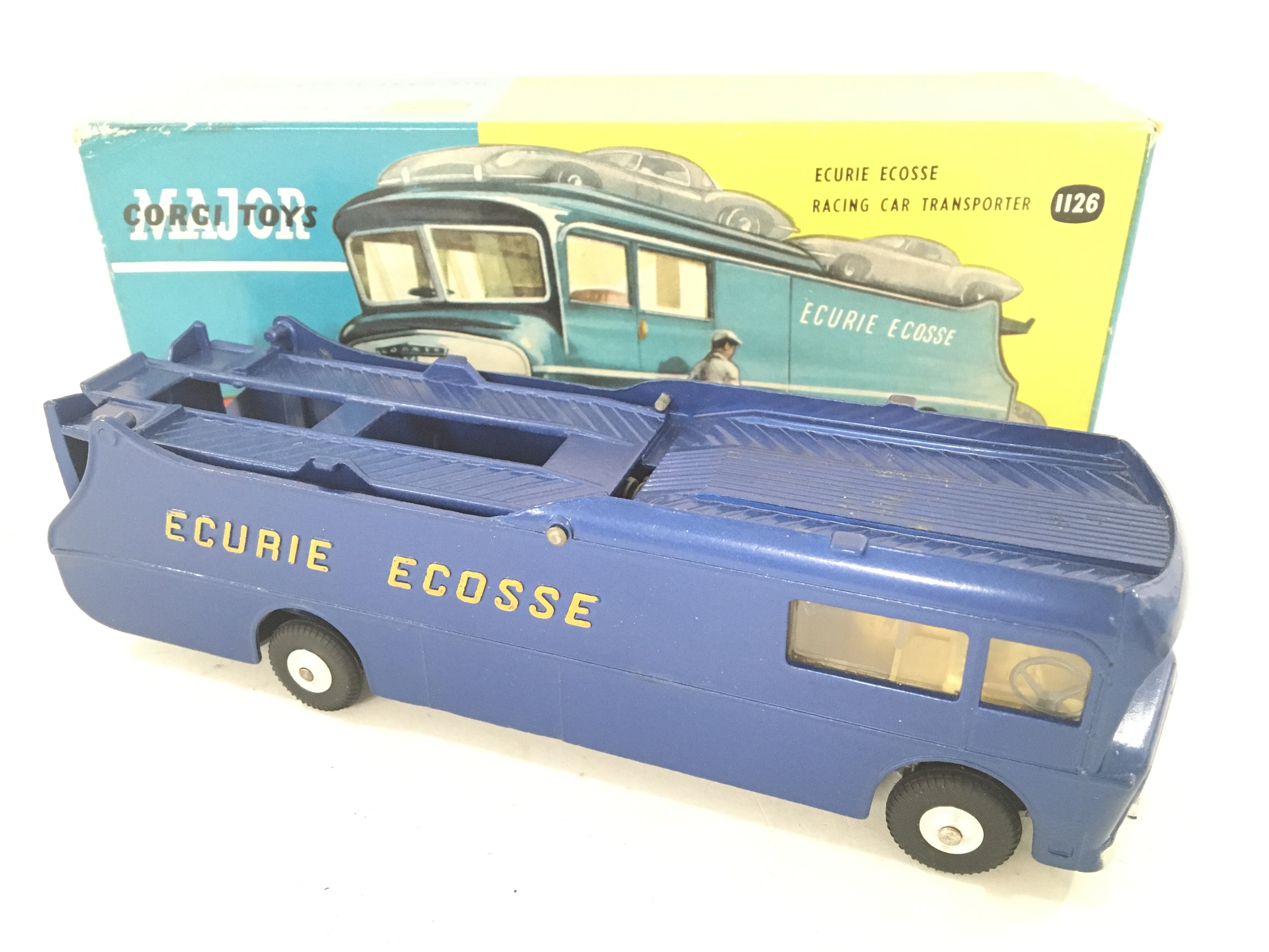 A Boxed Corgi Major Enurie Ecosse Racing Car Trans - Image 2 of 3