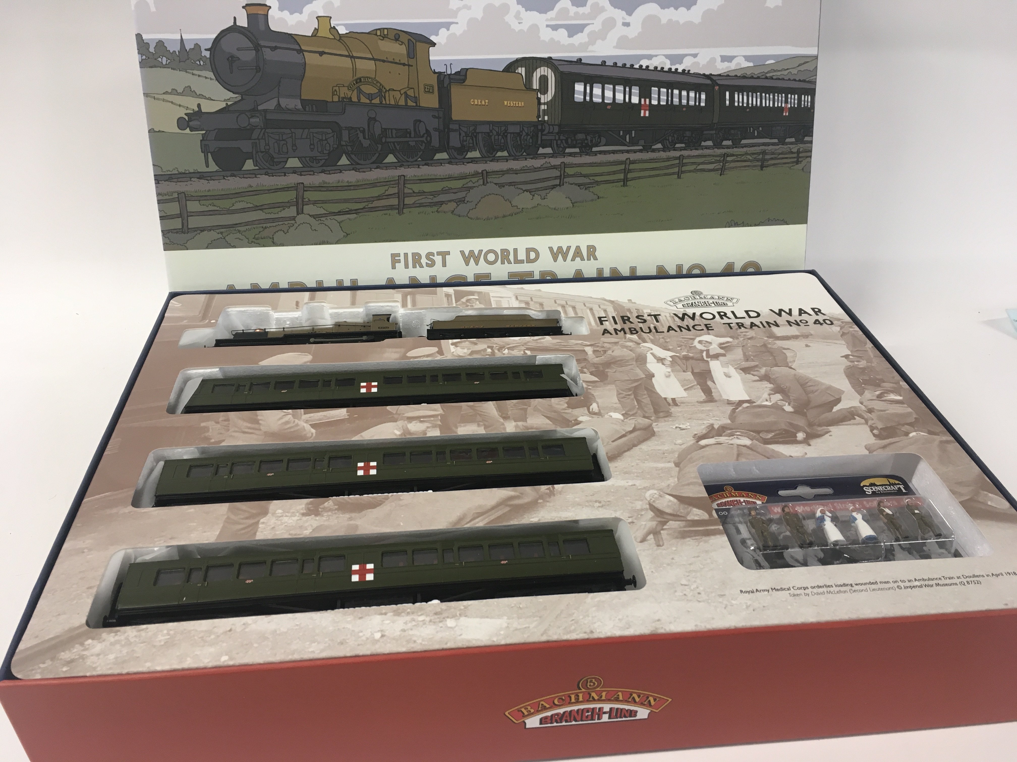 Boxed Bachmann First World War Ambulance Train Set - Image 3 of 4