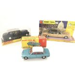 A Boxed Dinky Rolls Royce #152 a Triumph 200 #135