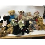A collection of assorted bears which includes Harr