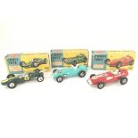 3 Boxed Corgi Formula 1 Cars including numbers 155