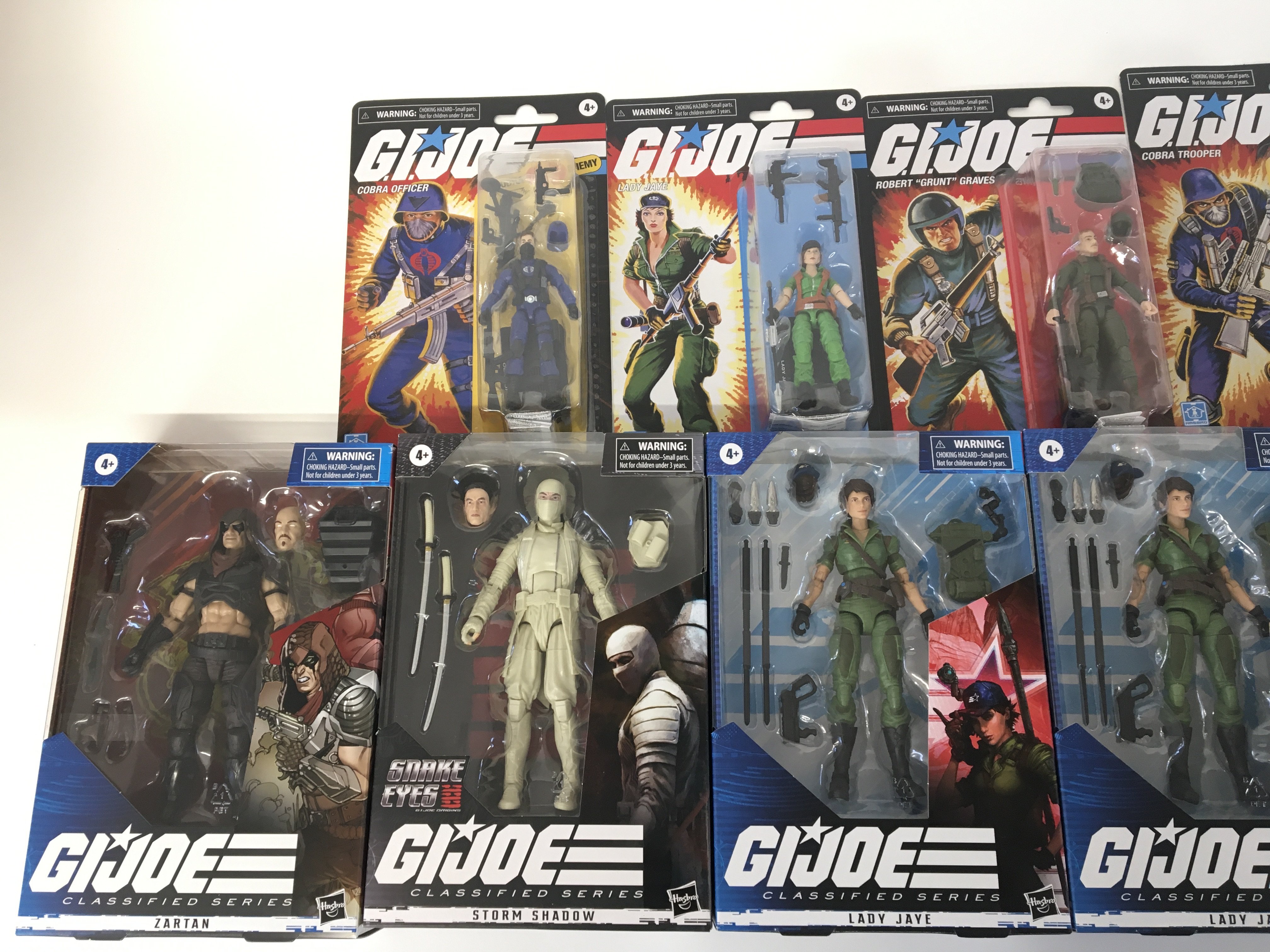 A collection of G I Joe classified and retro figur - Image 2 of 3