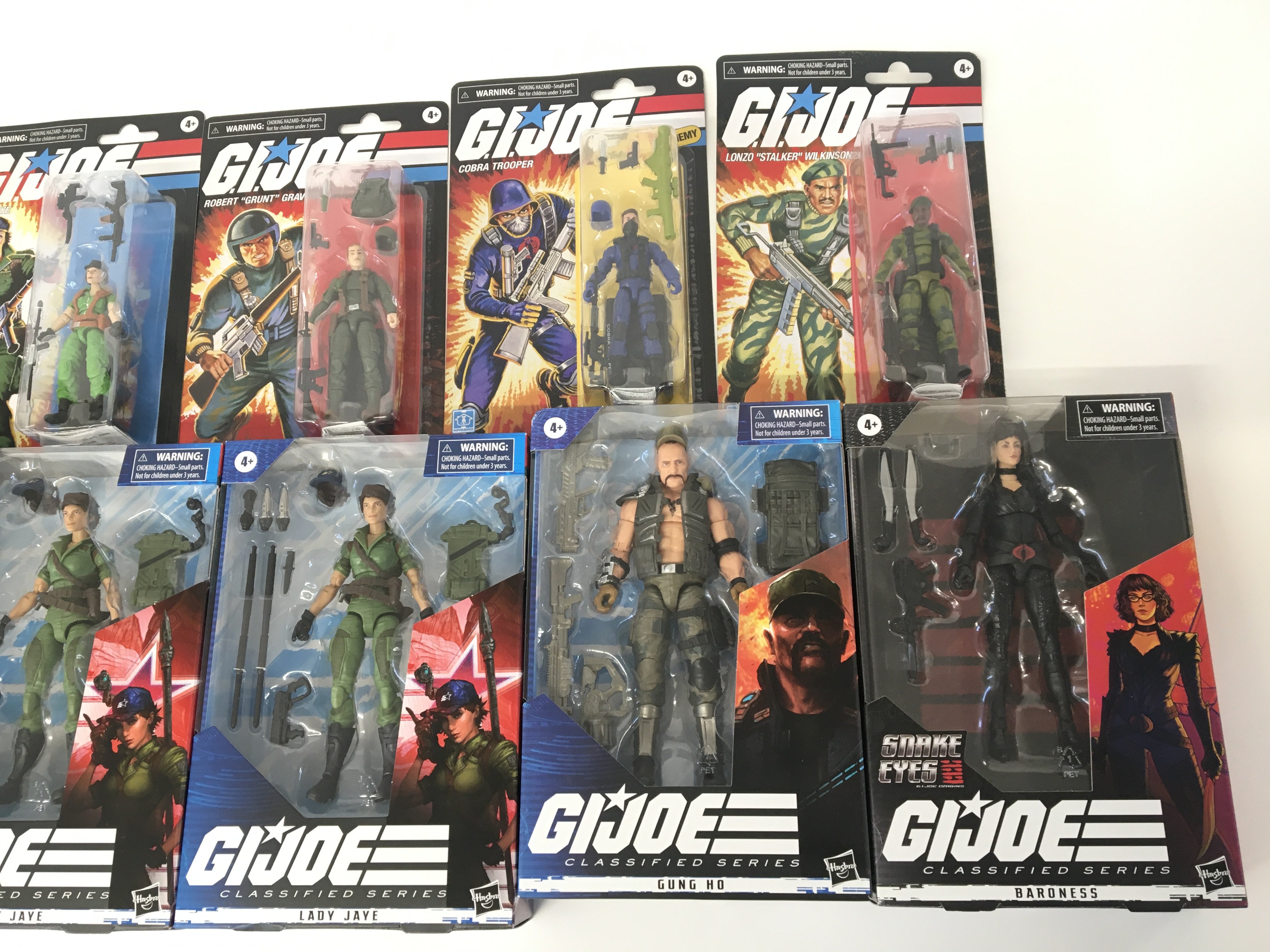 A collection of G I Joe classified and retro figur - Image 3 of 3