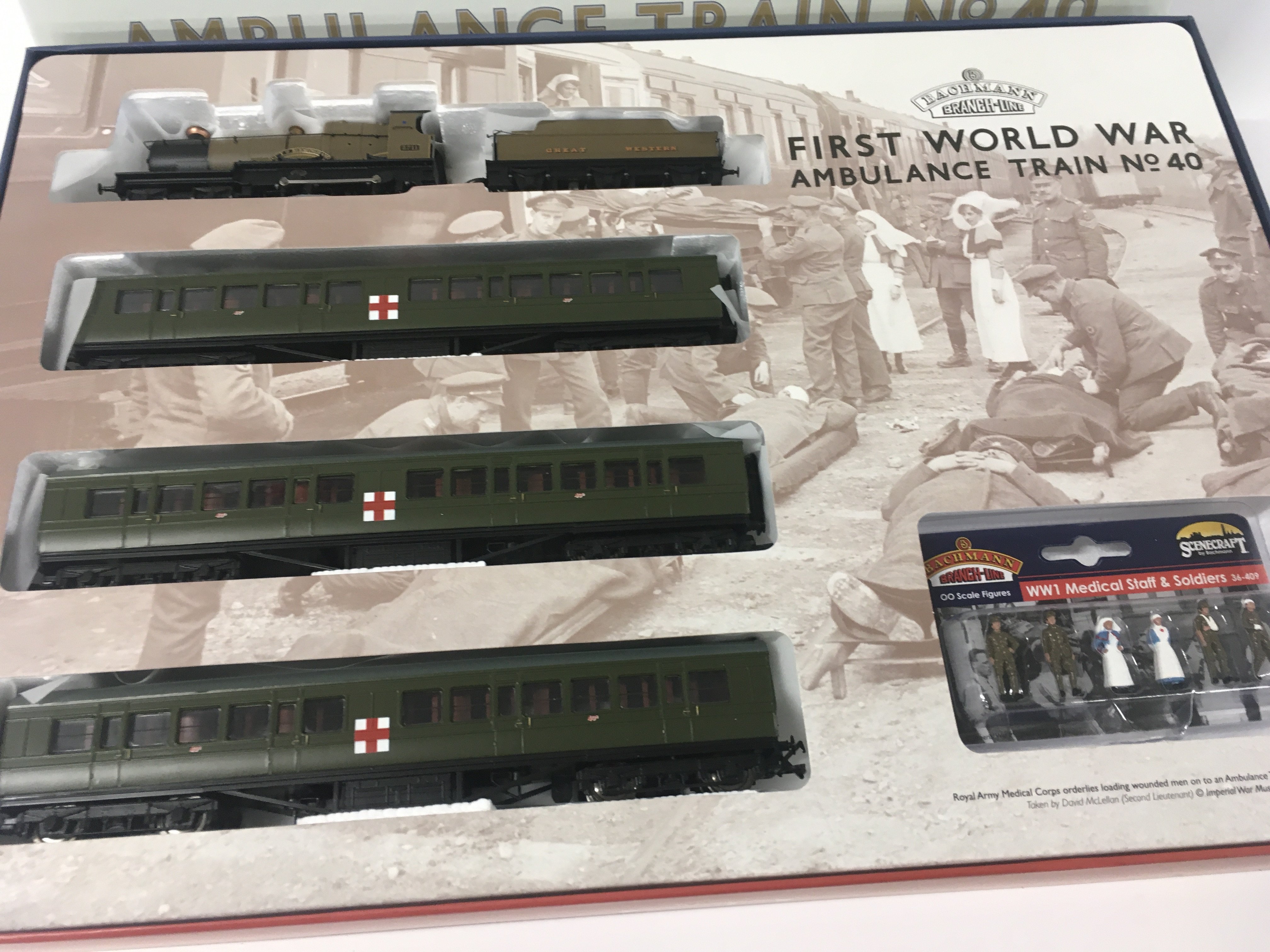 Boxed Bachmann First World War Ambulance Train Set - Image 4 of 4