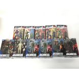 A collection of G I Joe classified and retro figur