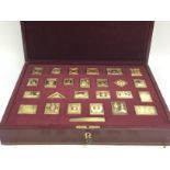 A cased Hallmark Replicas Empire Collection of 25