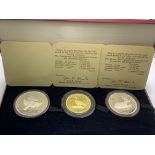 A Jordan Set 1977 a 3-coin set Wildlife Conservati