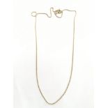 An 18ct gold rope necklace, 5.4g