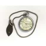 An Ingersoll pocket watch. Postage category A. NO